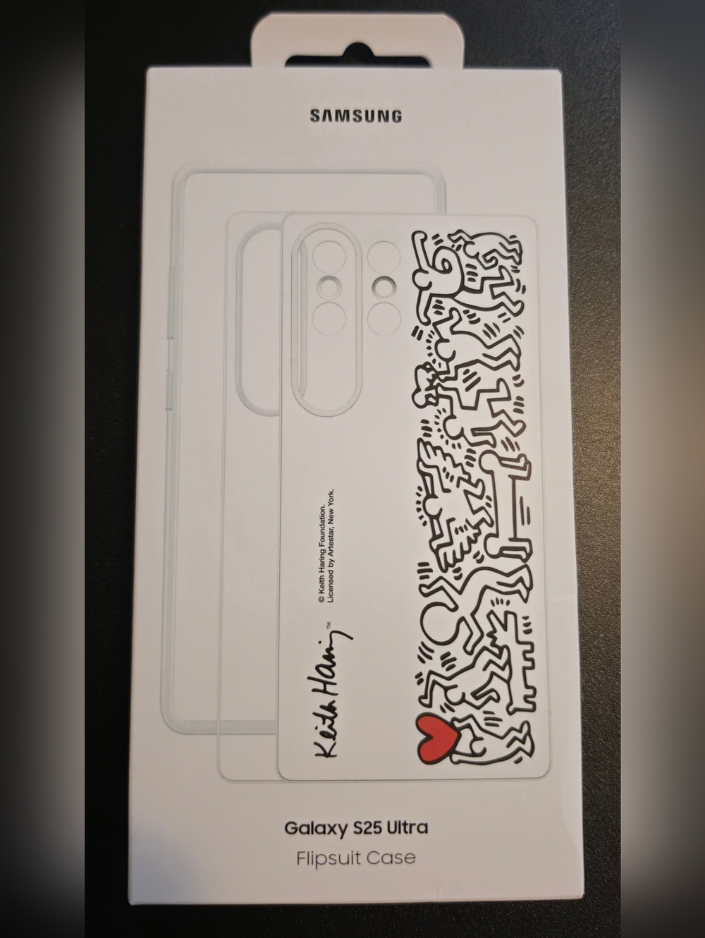 Samsung Galaxy S25 Ultra Keith Haring Flipsuit Case